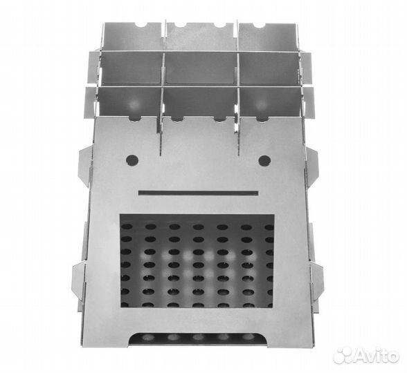 Печь щепочница складная походная Helios