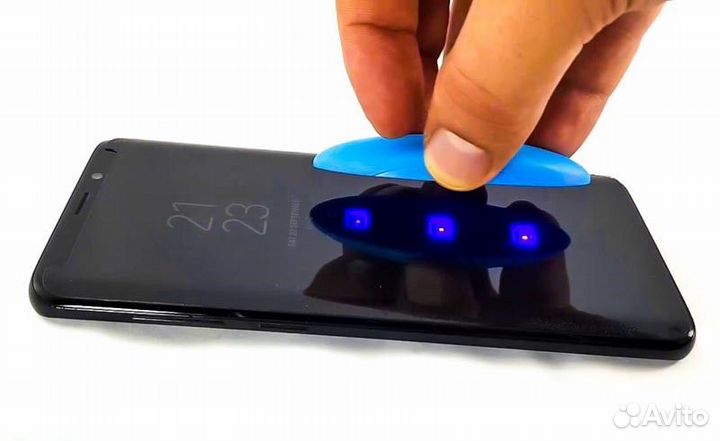 Стекло с лампой и уф клеем для xiaomi Mi 11 Ultra