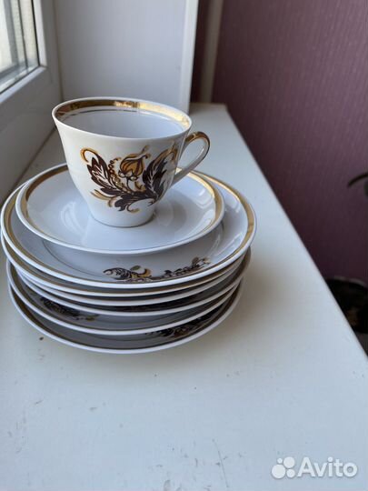 Чашка с блюдцем