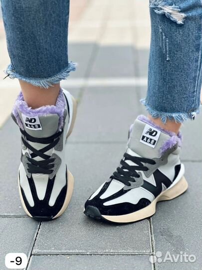 Кроссовки зимние женские