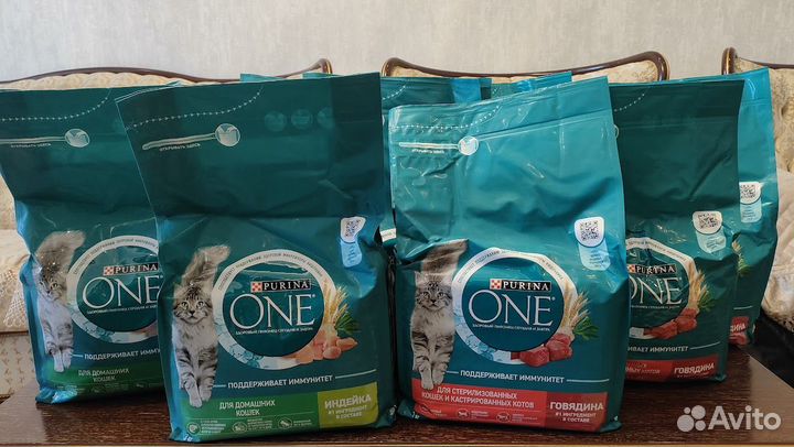 Сухой корм для кошек Purina ONE (Пурина ван) 3кг