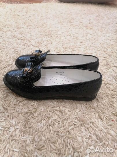 Туфли для девочки 34 размер