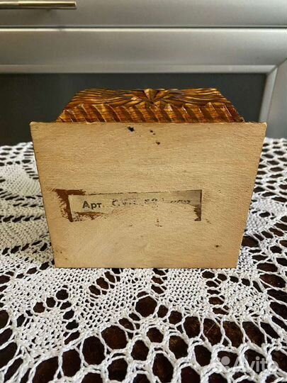 Шкатулка деревянная СССР