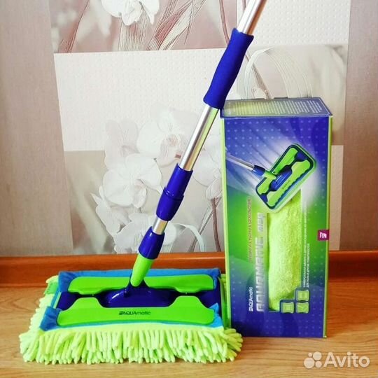 Универсальная швабра Aquamatic MOP Гринвей