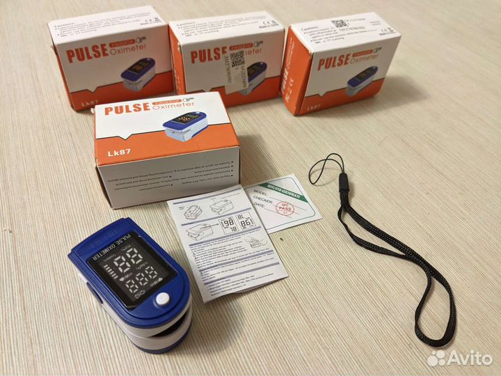 Новый пульсоксиметр LK87
