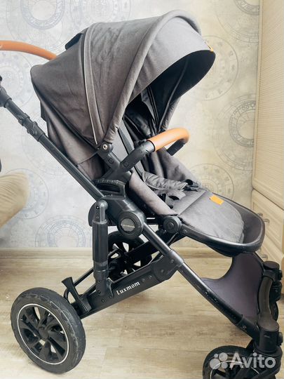 Коляска 3 в 1 luxmom бу