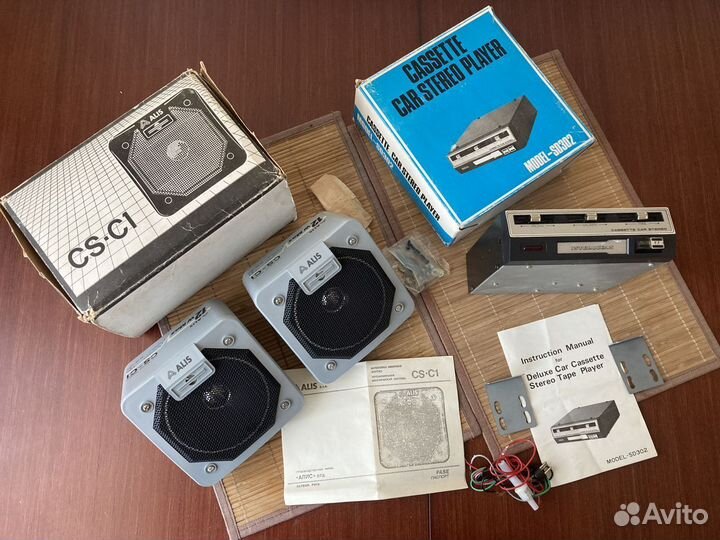 Новая Японская авто акустика времен СССР Ваз Волга