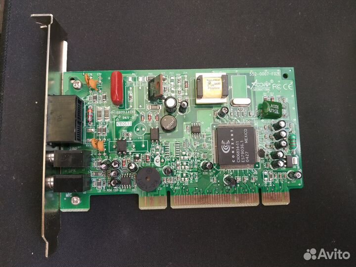 Модем аналоговый Acorp sprinter56k prime pci