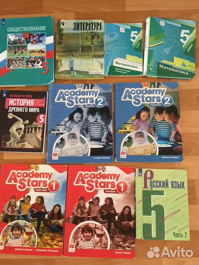 Учебники 5,6 класс