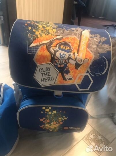 Рюкзак школьный лего