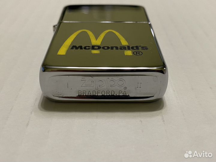 Зажигалка Zippo McDonald‘s 1986