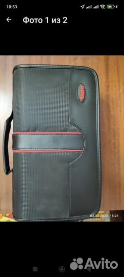 Сумка для хранения компакт-дисков CD/DVD