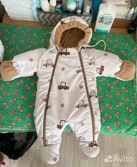 Зимний комбинезони кокон