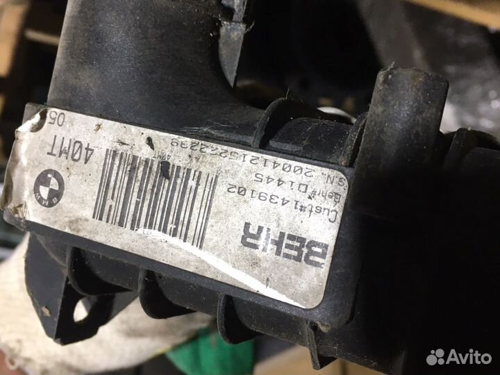 Радиатор охлаждения бмв е53 m57