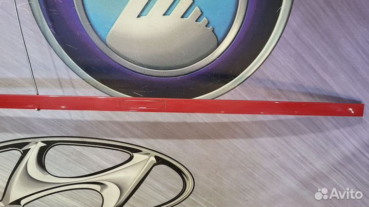 Молдинг на крышу Накладка крыши Renault scenic 2 П