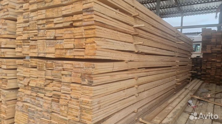 Доска обрезная 40х200х6000мм с доставкой