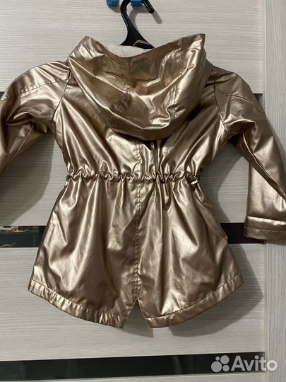 Плащ куртка для девочки 98-104