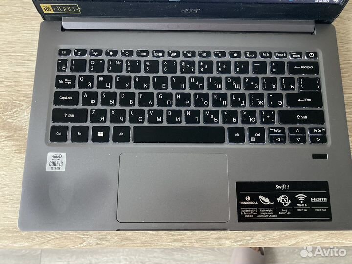 Acer swift 3 i3-1005g1 8 256gb