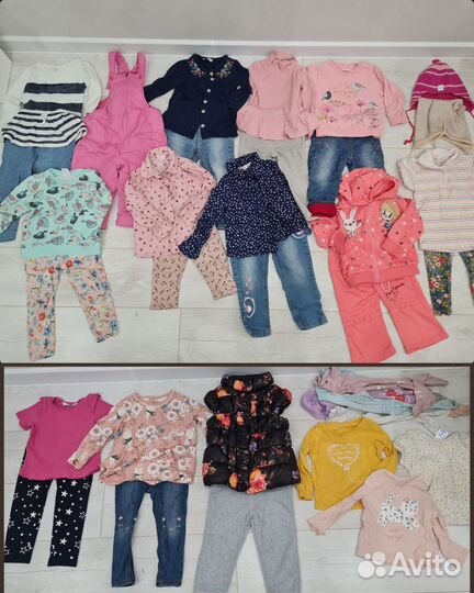 Пакет одежды для девочки 80 86