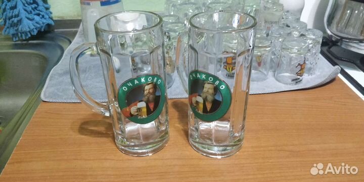 Рюмки, кружки, молочник СССР