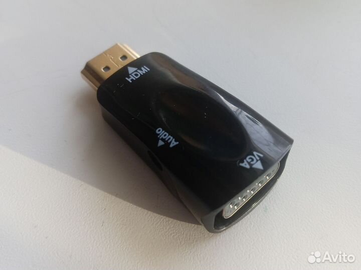 Переходник с hdmi на vga с аудио выходом