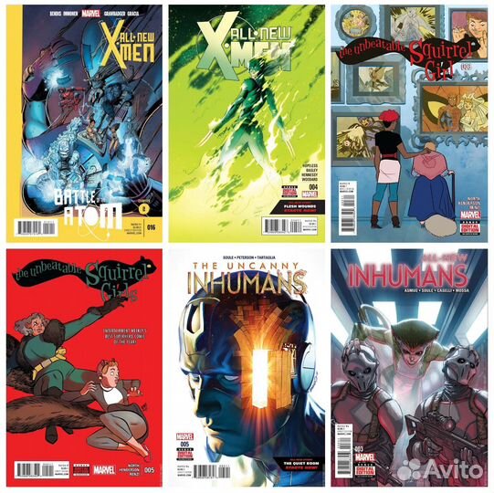 Комиксы Marvel на английском