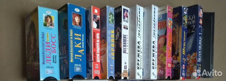 VHS видеокассеты 13 шт. отл. сост