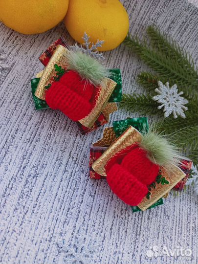 Резиночки для волос ручной работы