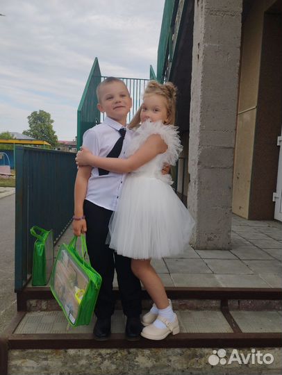 Платье для девочки на выпускной рост 128 134