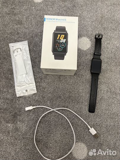 Часы Honor Watch ES, черные. В идеале