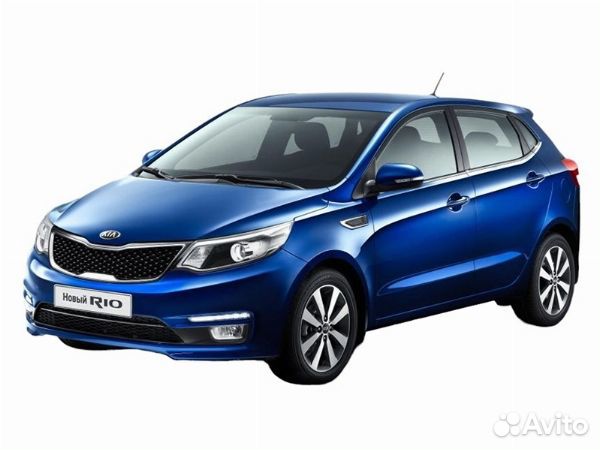 Панель под дворники KIA RIO 10-17 (Жабо)