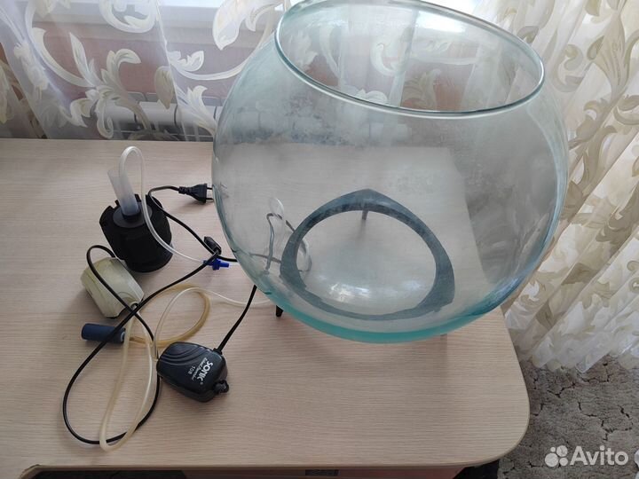 Аквариум круглый