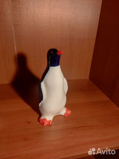 Графин Пингвин. Статуэтка фарфор