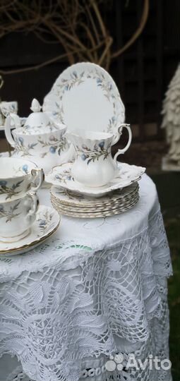 Чайный сервиз Роял Альберт чертополох. Англия