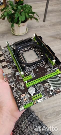 Комплект X79 E5-2630v2 + Atermiter X79 PRO + 20gb