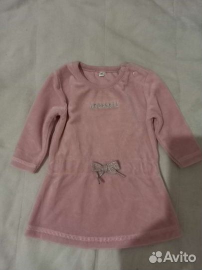 Платье для новорожденной(туника)