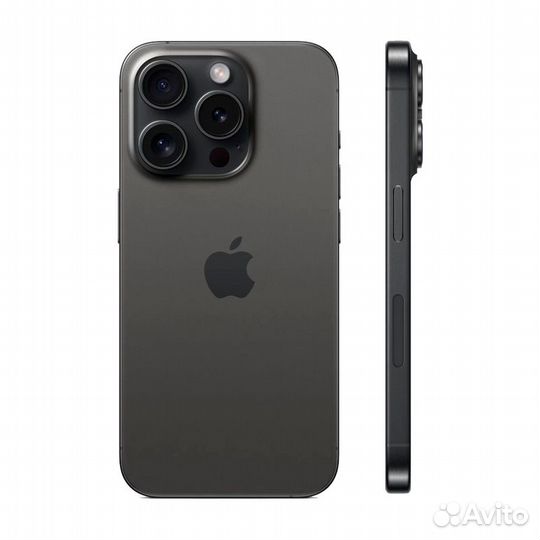 iPhone 15 Pro 256 гб черный титан (2Sim )