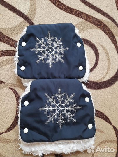 Муфта варежки на коляску