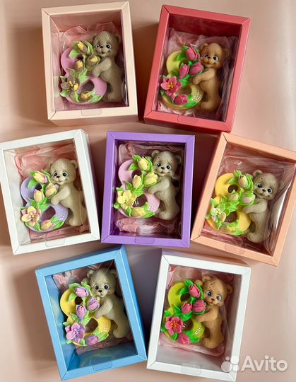 Мыло ручной работы на 8 марта