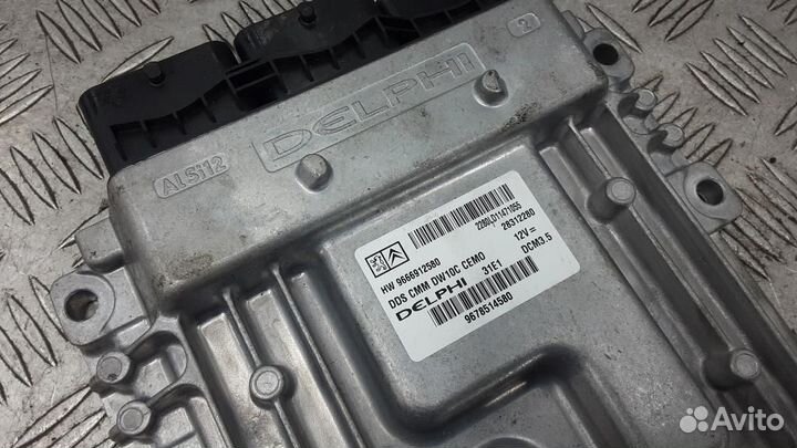 Блок управления двигателем Peugeot 508