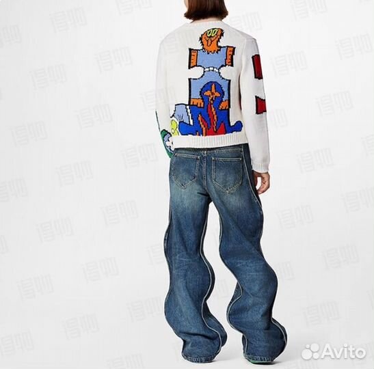 Джинсы Louis Vition