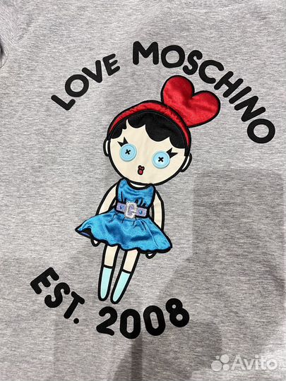 Love moschino футболка женская