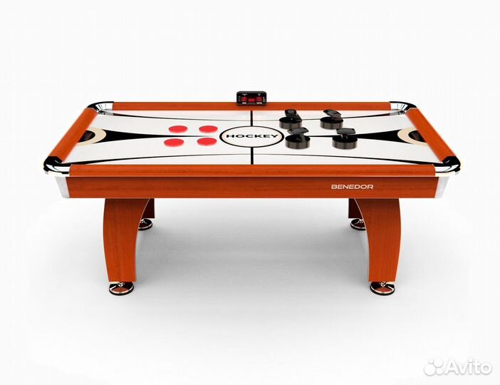Большой детский аэрохоккей 7 футов новый