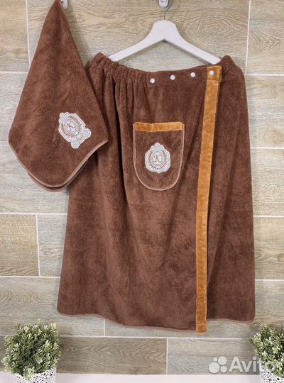 Подарок мужчине набор килт + полотенце микрофибра