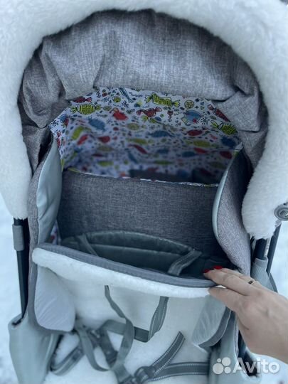 Детские санки коляска