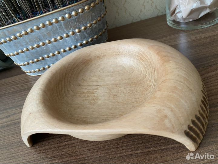 Конфетница из натурального дерева