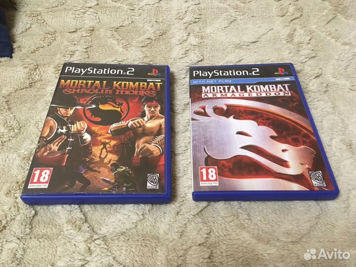 Лицензионные игры ps2