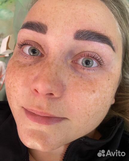 Наращивание ресниц на дому