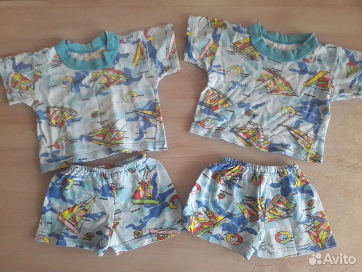 Вещи пакетом для мальчика р. 60-70.Обмен