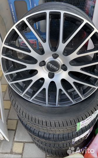 Литые диски r17 4х100